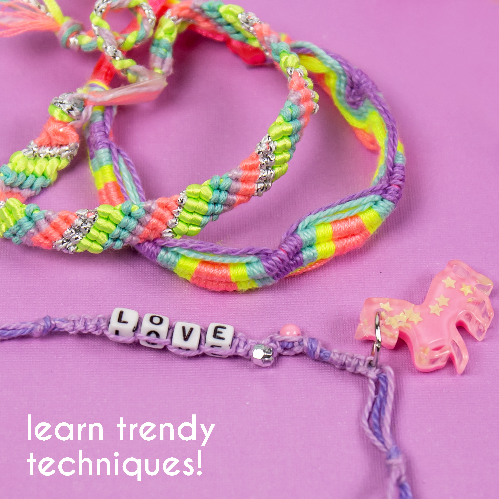 Just My Style Unicorn Friendship Bracelet Making Kit photo 6