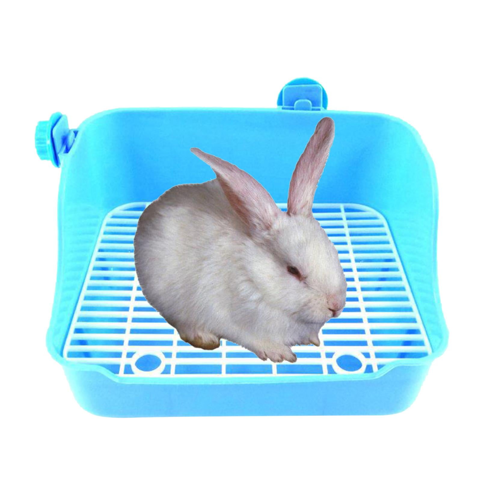 Small Poo Tray Rabbit Rabbit Toilet Corner Rabbit Litter Tray – Triangular Potty Box For ...