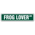 thumbnail image 1 of SignMission SS-Frog Lover 4 x 18 in. Frog Lover Street Sign, 1 of 4