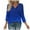 Blue Plus Size Blouse for Women_e, variant on Tunic Tops 3/4 Sleeve Spring Tops Blouses for Women Dressy Casual Flower Pattern V Neck Loose Fit Fall Trendy Shirts Business Elegant Work Tops T-Shirts Green L