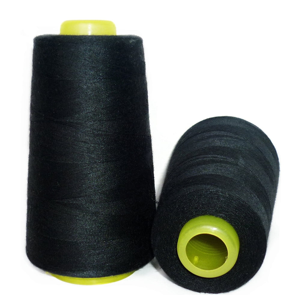 3000 Yards Overlock Sewing Thread Yard Spools Cone for Serger Quilting