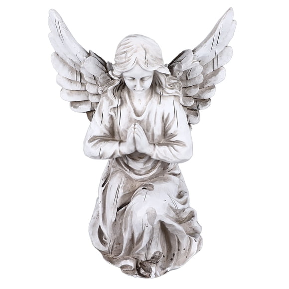 Religious Angel Statue, Decorative Resin Outdoor Angel Sculpture For Backyard For Garden