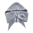 thumbnail image 1 of Gorra con capucha, bufanda, sombrero, capa, bufanda de punto con capucha para citas, esquí al aire libre, caminatas gris, 1 of 8