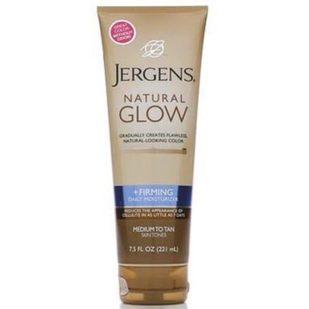 (2 pack) (2 pack) Jergens Natural Glow Daily Moisturizer Firming Medium/Tan Skin Tones 7.50 oz