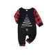 thumbnail image 2 of Pijamas familiares europeos con estampado navideño de moda, traje para padres e hijos, monos de poliéster para bebés., 2 of 3