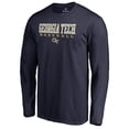 thumbnail image 2 of Men's Navy Georgia Tech Yellow Jackets Team Unity Baseball Long Sleeve T-Shirt, 2 of 3