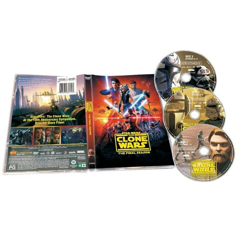 Clone wars final season dvd hotsell