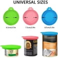 thumbnail image 2 of 4 Pack Silicone Pet Food Can Covers with Spoon, Lids for Dog and Cat Food Cans, TIKA, 2 of 8