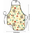 thumbnail image 5 of Kitchen Chef Apron With Pockets For Cooking Grilling Bbq Painting Women Men Apron, 5 of 6