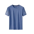 thumbnail image 6 of yillto Men Big and Tall Shirts Quick Dry Lightweight Athletic Running Tshirts Summer Breathable Tees, 6 of 7