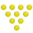 thumbnail image 3 of 10 Pieces EVA Foam Golf Swing Exercises Practice Training Balls Yellow, 3 of 6