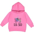 thumbnail image 2 of Inktastic Little Sister Unicorn Lil Sis Toddler Hoodie, 2 of 4