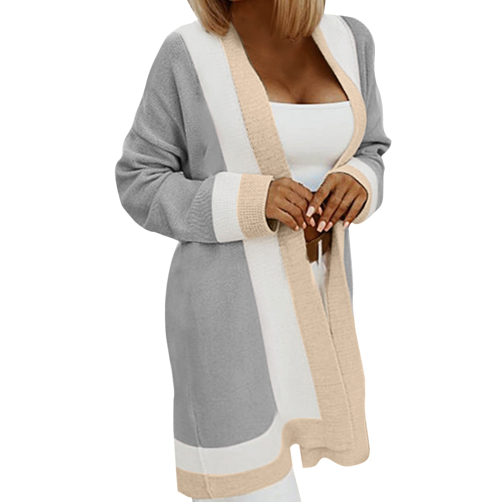 koaiezne 2022 Winter Solid Color Hollow Knit Sweater Popular Sleeve