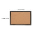thumbnail image 2 of HEMOTON Black Framed Cork Board for Home Versatile Memo Board Wood Bulletin Board 2 Pieces, 2 of 8