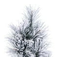 thumbnail image 4 of Vickerman 36" Flocked Jackson Pine Artificial Unlit TearDrop with 100 Realistic Hardneedle/PVC Tips, 4 of 4