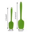 thumbnail image 2 of Unique Bargains Silicone Spatula Set of 4 Heat Resistant Non Stick Turner Green, 2 of 7