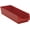 Red, variant on Quantum Storage Systems ShelfBin,17.875inL,6.625inW,Plastic QSB104RD