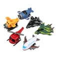 thumbnail image 3 of Juguetes de avión con retroceso de 6 piezas, juguetes de helicóptero de avión, juego de vehículos para regalos del Día de Valentín para niños, 3 of 8