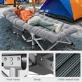 thumbnail image 4 of FICISOG 2PK Oversized XXL Folding Sleeping Cots for Adults, 900lb Loading Double-Layer 1200D, Heavy Duty Guest Bed W/Mattress & Carrying Bag, 4 of 10