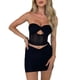 thumbnail image 4 of Traje De Falda De Mujer Conjunto de 2 unidades de falda elegante, conjunto de faldas con lazo de encaje ajustado, conjunto de ropa informal femenina Cgtredaw para Mujer Negro T L, 4 of 7