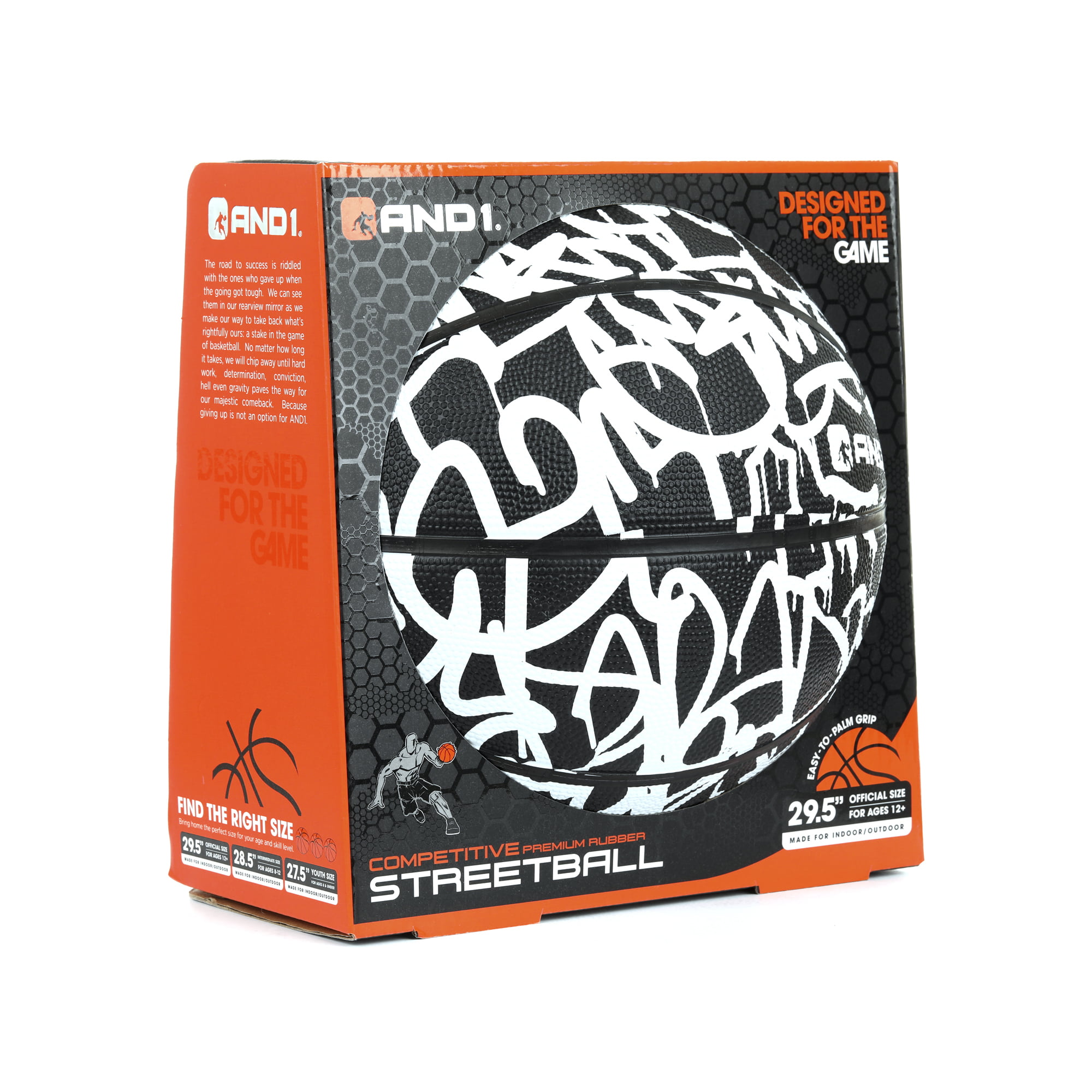 29.5" Fantom Graffiti Rubber Basketball Regulation Size Streetball 