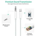 [Apple MFi Certified] AUX Cord for iPhone, Lightning to 3.5mm AUX Audio