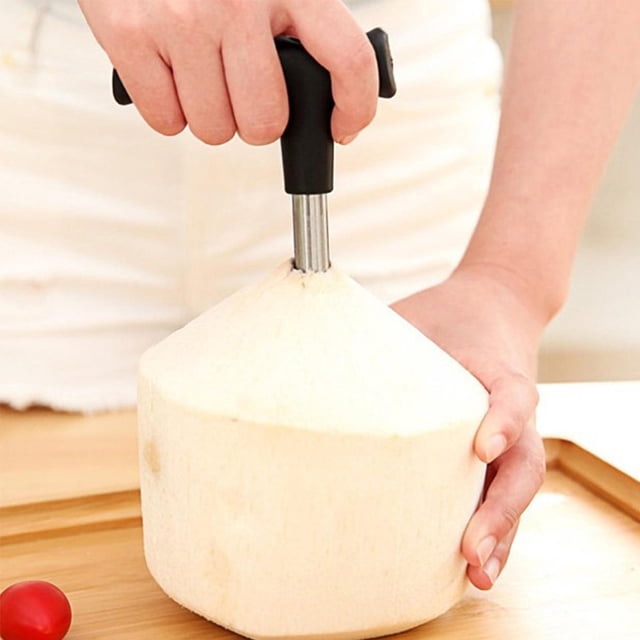 unbranded Cocos Cocina Negro Con Estable Y Para Cortar Cocos Jóvenes