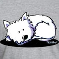 thumbnail image 3 of CafePress - Nap Time Westie Fitted T Shirt - Fitted T-Shirt, Vintage Fit Soft Cotton Tee, 3 of 4