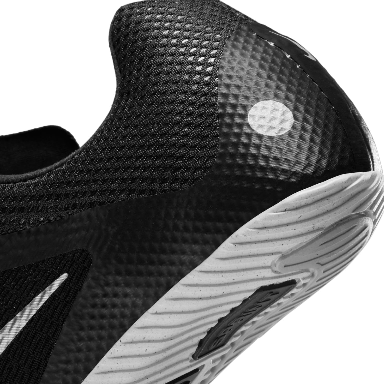 Nike Zoom Rival Sprint Track and Field Shoes (Black/Silver, M11.5/W13.0, D)