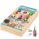 thumbnail image 5 of Tablero de actividades Montessori con LED, tablero de actividades para niños, tablero sensorial, panel de control de madera para viajes, 5 of 9