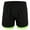 Green, variant on LALAMELON Men's 2 in 1 Workout Shorts Quick Dry Athletic Shorts with Liner Phone Pockets Towel Loop Back Ziper Pocket