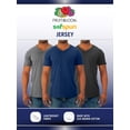thumbnail image 2 of Remera de Hombre con Cuello en V Fruit of the Loom Pack de 2 Azul Marino M, 2 of 2