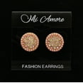 thumbnail image 4 of Mi Amore Post-Earrings Pink/Gold-Tone, 4 of 5