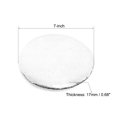 thumbnail image 2 of Unique Bargains 7'' Hook and Loop Polishing Pads Wool White 4 Pack, 2 of 6