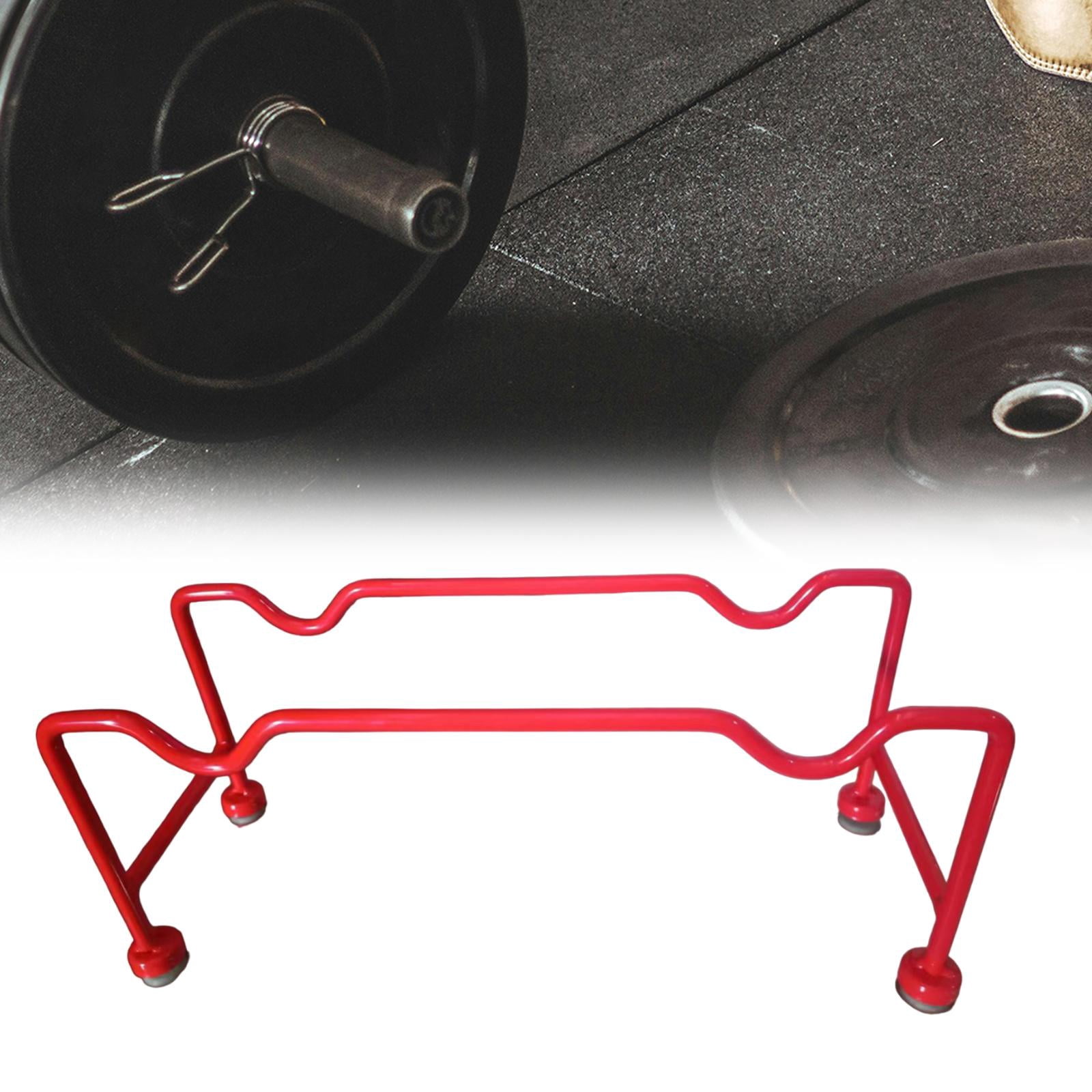 funtasica Dumbbell Rack Dumbbell Weight Rack Convenient Fitness Equipment Accessories Weight Storage Barbell Storage Stand for Home Gym Red