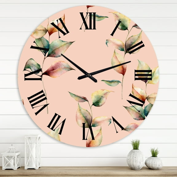 Designart 1 in Quartz Traditional Wall Clock