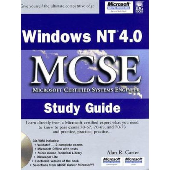 Pre-Owned Windows NT? 4.0 MCSE Study Guide (Hardcover) 0764530879 9780764530876