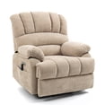 thumbnail image 4 of Spaco Electric Power Lift Recliner Chair, Power Lift Recliner with 8-Point Vibration Massage and Lumbar Heating, Position Up to 350 LBS, Side Pockets, Beige, 4 of 12