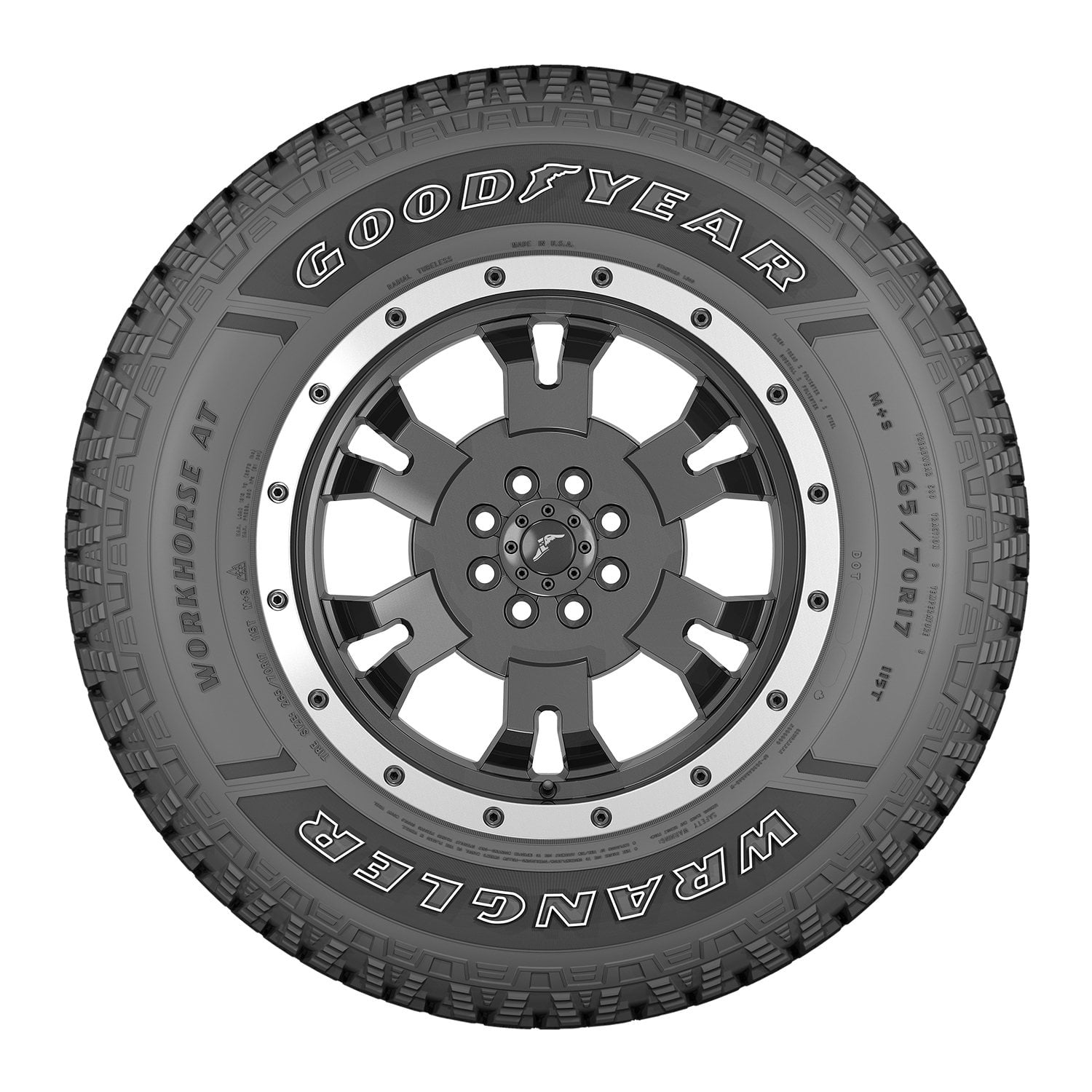 Goodyear Wrangler Workhorse AT - LT285/70R17/E 121/118R Tire