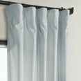 thumbnail image 6 of Half Price Drapes Aquarius Blue Heritage Plush Velvet Room Darkening Curtains (1 Panel), 50W X 96L, 6 of 12