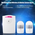 thumbnail image 1 of MesaSe Multifunctional Wireless Driveway Alarm IR Motion Sensor Alarm Doorbell 1 Receiver 2 Transmitters, 1 of 7