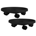 thumbnail image 1 of Bloem DOTCOMCAD1400 Caddy Rond 14 Po. Support de Plante avec Roues Plateau Soucoupe, Noir - Lot de 2, 1 of 1