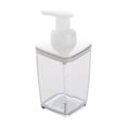 thumbnail image 3 of 2x Dispensador de Jabón Espumoso Contenedor de Jabón Líquido para Manos Botella de Bomba Recargable Vacía Transparente Portátil para Baño Ducha Cocina 2 piezas, 3 of 9