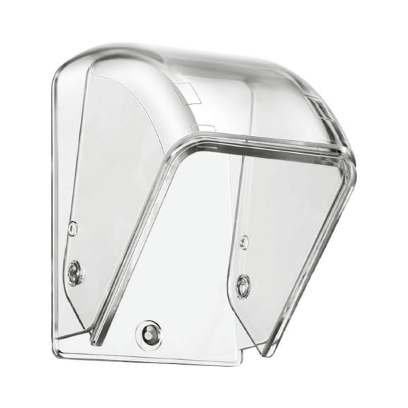 lixuesong Clear Waterproof Doorbell Covers Guard For Harsh Climates Outdoor Protective Against Rain & Snow Enhances Longevity
