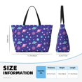 thumbnail image 4 of Fotbe Space Pattern Water-Resistant Beach Travel Bag - Large Capacity Tote with 7 Pockets, Lightweight Design for Women & Men, Perfect for Beach, Pool & Gym, 4 of 7