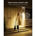 thumbnail image 2 of Luces exteriores con sensor de movimiento PopoIron, 2 unidades, 10000 mAh, IP65, 2 of 9