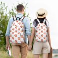 thumbnail image 4 of Disketp Orange Fox Mochila de Lona Estampada, Mochila Escolar de Viaje Ligera para Estudiantes y Portátil-Medium, 4 of 5