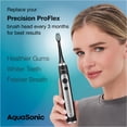 thumbnail image 4 of AquaSonic Precison ProFlex 4-pk Replacement Brush Heads - Black, 4 of 4