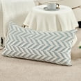 thumbnail image 6 of Home Soft Things Arusha Jacquard Chenille 2 Piece Throw Pillow Cover Set - Light Blue - 14" x 26", 6 of 7