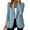 Light Blue #33, variant on WULMLEO Women Blazers Dressy Lapel Collar Fall Suits Jacket Button Long Sleeve Fashion Oversized Tweed Blazer Work Summer Clearance Business Elegantes Mujer Clothing Saffron S
